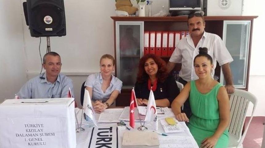 Dalaman Kızılay Şubesi Genel Kurulu Yapıldı