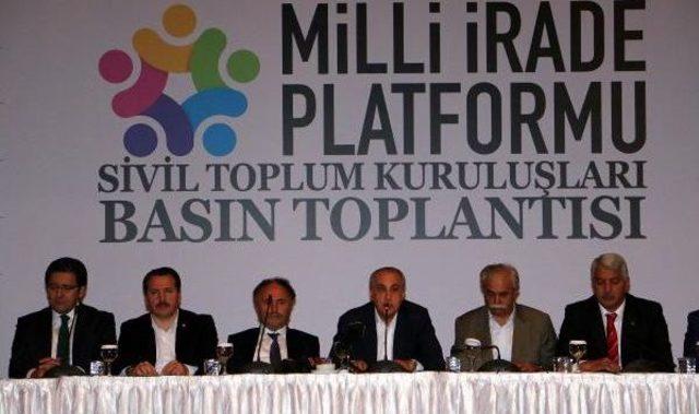 Milli İrade Platformu'ndan Açıklama