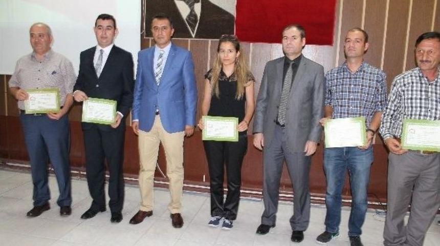 Tarım Personeline İş Sağlığı Ve G&uuml;venliği Eğitimi Verildi