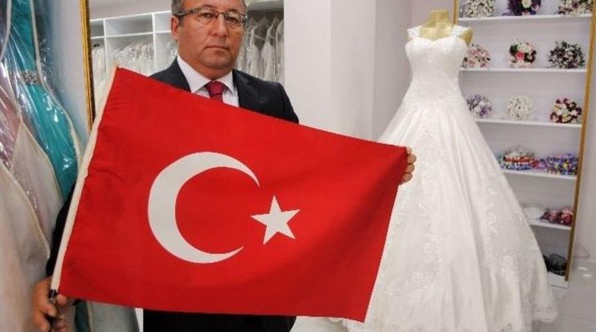 Şehit Kızlarına &Uuml;cretsiz Gelinlik
