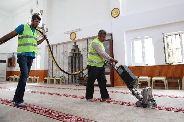 Haliliye&rsquo;deki İbadethaneler Kurban Bayramı&rsquo;na Hazırlanıyor 1
