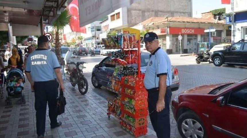 Turgutlu&rsquo;da Kaldırım İşgali Asgari Seviyeye İnecek