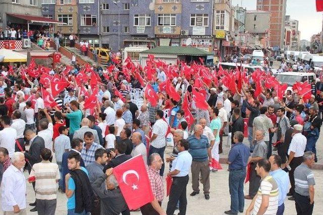 Tekkeköy’de Şehitleri Anma Ve Dua Programı 1