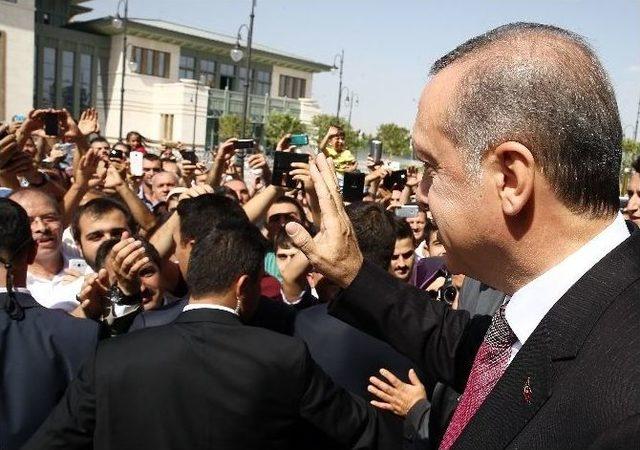 Cumhurbaşkanı Erdoğan Cuma Namazını Beştepe Millet Camii’nde Kıldı