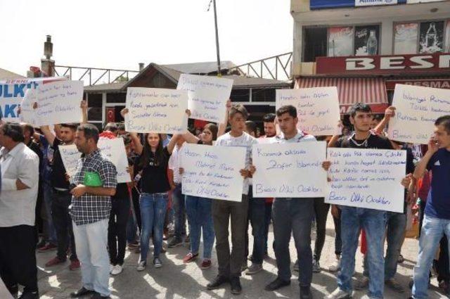 Besni’De Terör Protestosu