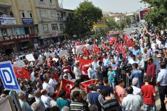 Besni’De Terör Protestosu