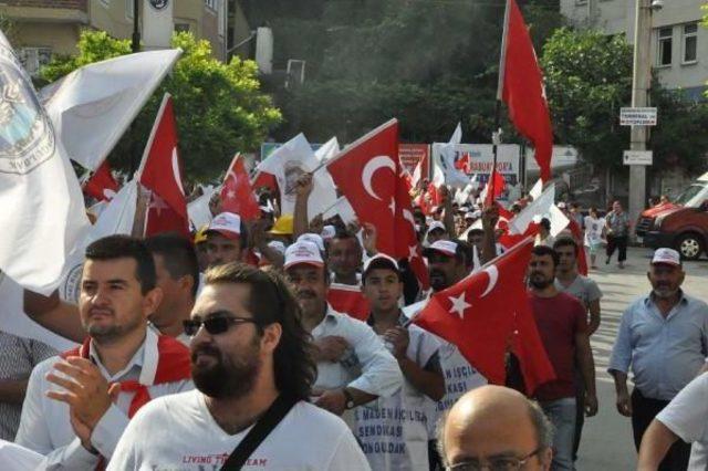 Madenciler Grevin 10 uncu G&uuml;n&uuml;nde Y&uuml;r&uuml;d&uuml; 3