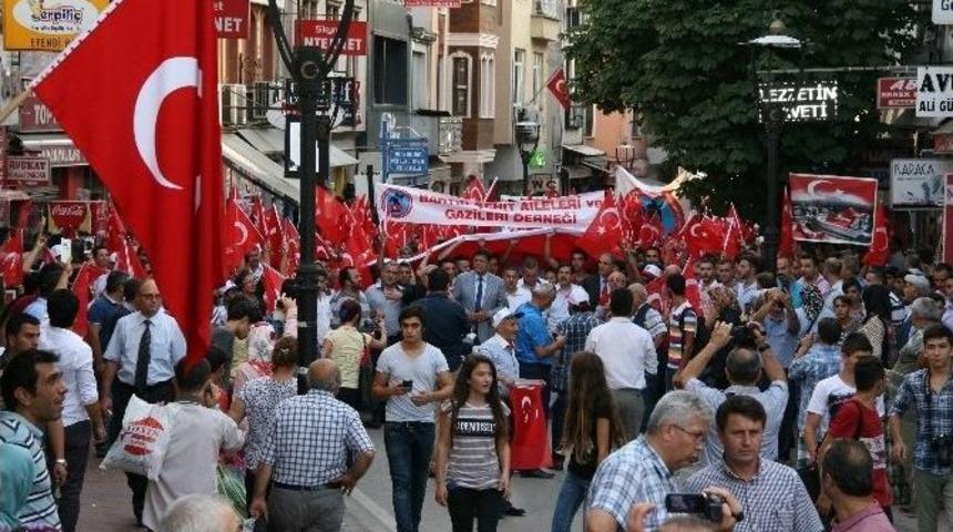 Bartın&rsquo;da Ter&ouml;re Tepki Y&uuml;r&uuml;y&uuml;ş&uuml;