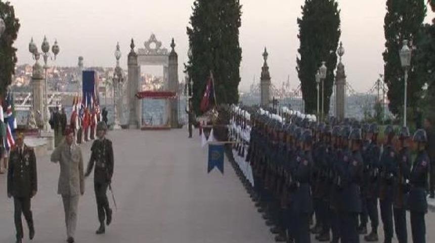 Nato Konferansı'na Katılacak Genelkurmay Başkanları I&ccedil;in Karşılama T&ouml;reni...