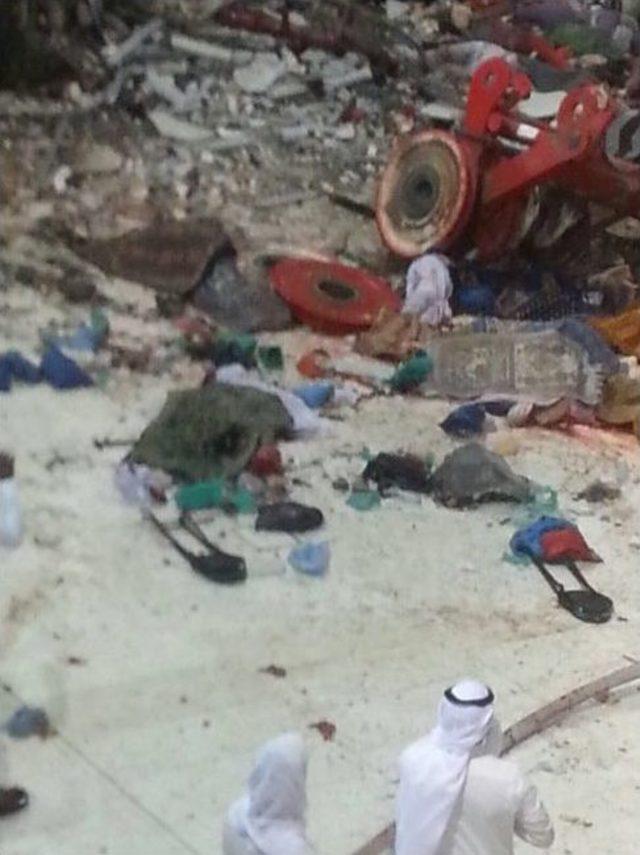 Kabe&rsquo;deki Vincin D&uuml;şme Anları Kameralara Yansıdı 1