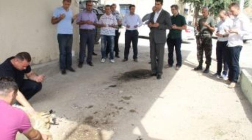 &Ccedil;emişgezek Polisi, Şehitler İ&ccedil;in Kurban Kesti