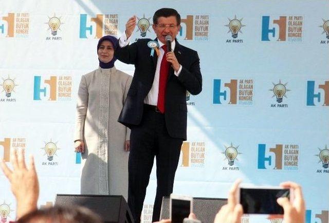 Başbakan Davutoğlu, Ak Parti’nin 5. Olağan Kongresi’nde