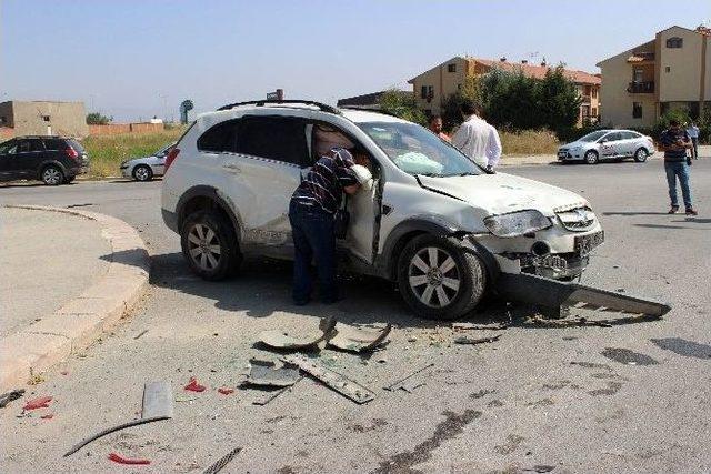 Eskişehir’de Zincirleme Trafik Kazası: 2 Yaralı