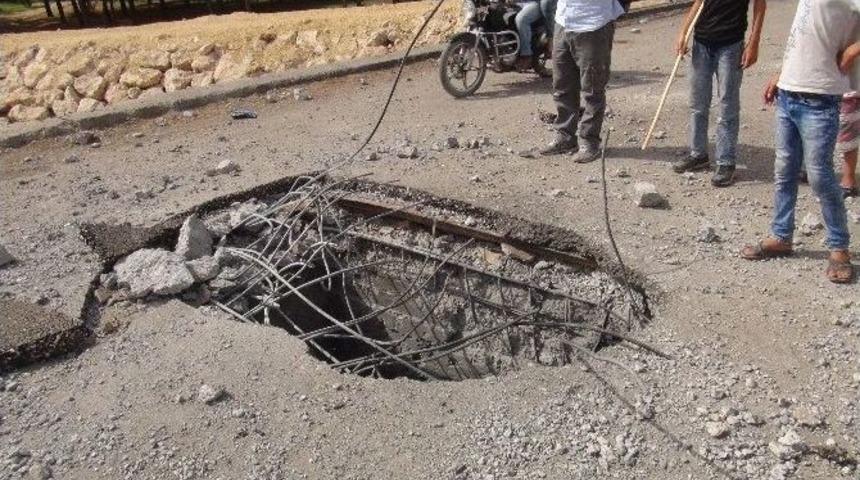 Nusaybin&rsquo;de K&ouml;pr&uuml;ye Bombalı Saldırı