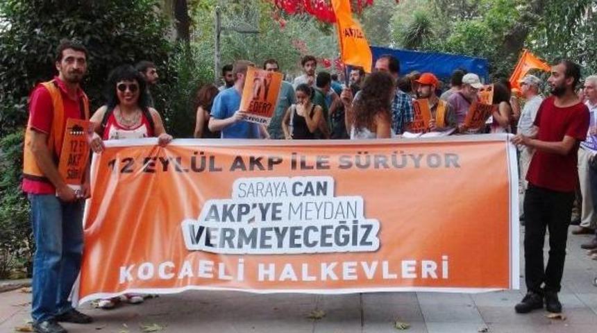 Halkevleri'nden 12 Eyl&uuml;l Protestosu