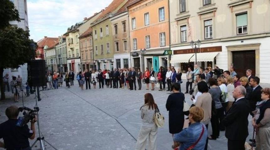 Gaziantepli Mozaik Ustaları Slovenya Sokaklarını S&uuml;sledi