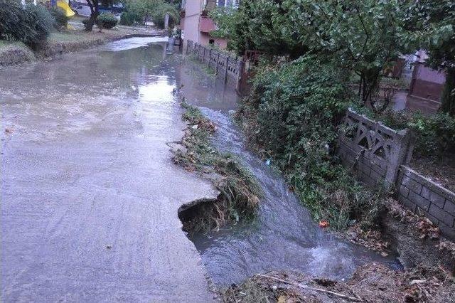 Çerkezköy’de Sağanak