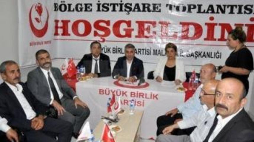 Bbp B&ouml;lge İstişare Toplantısı Malatya&rsquo;da Yapıldı