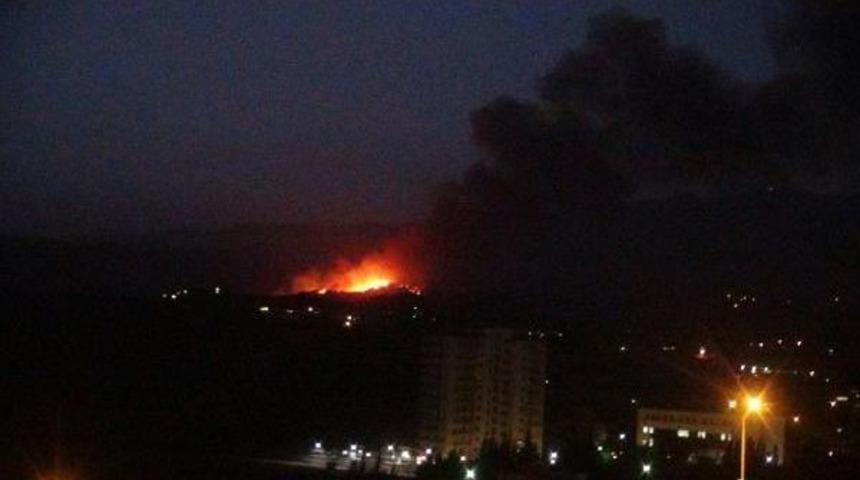 Amanos Dağı Eteklerinde 4 Noktada Aynı Anda Orman Yangını &Ccedil;ıktı