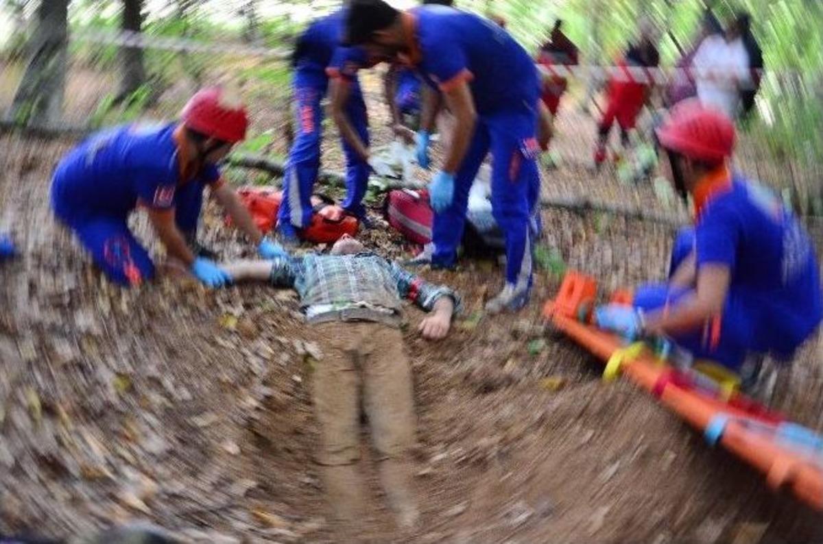 Umke&rsquo;den Nefes Kesen Heyelan Tatbikatı