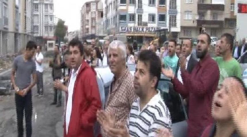 Esenyurt'ta Makrom Yapı Mağdurlarından Eylem...