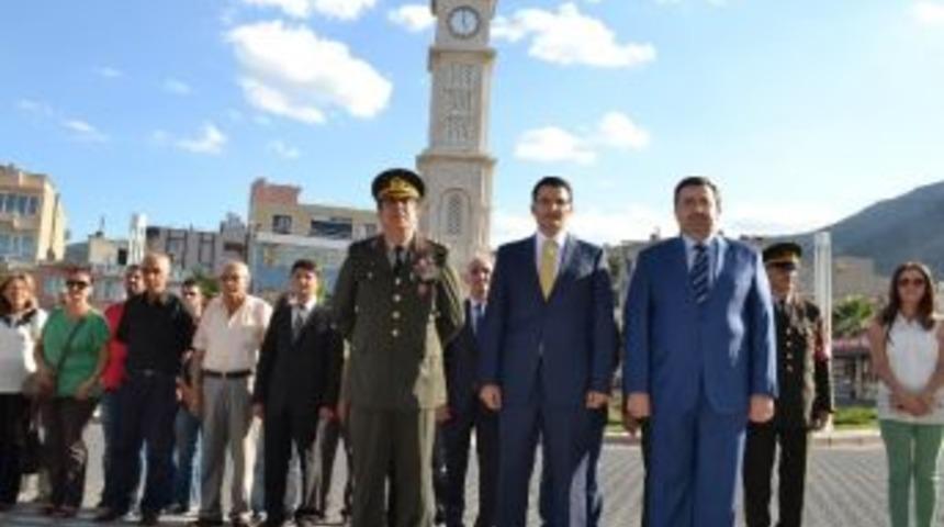 Kırkağa&ccedil;&rsquo;ın 93. Kurtuluş Yılı Sade Bir T&ouml;renle Kutlandı