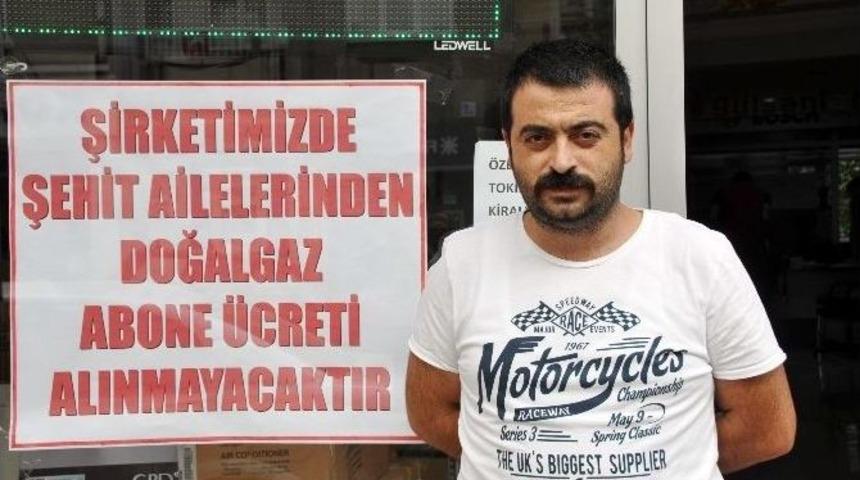 Sivaslı Esnaftan Şehit Ailelerine Anlamlı Destek