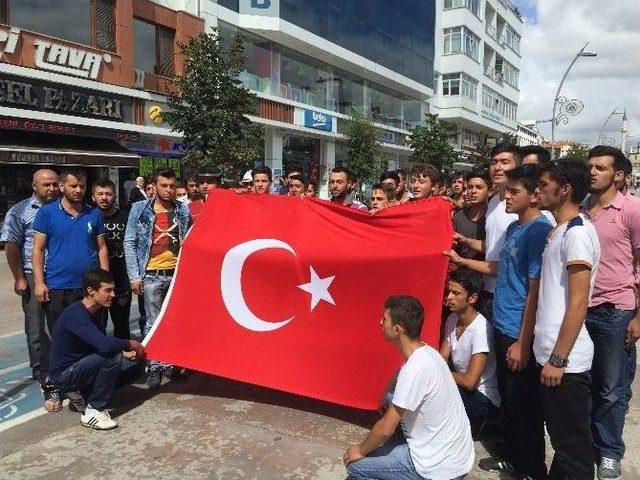 100 Ara&ccedil;lık Konvoy Bolu Sokaklarında Ter&ouml;re Lanet Okudu 1