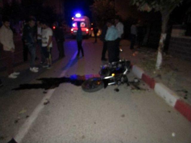 Tekirdağ’da Motosiklet Kazası: 1 Yaralı