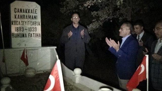 Bakan Topçu, Çanakkale Kahramanı Koca Seyit’in Köyünü Ve Mezarını Ziyaret Etti