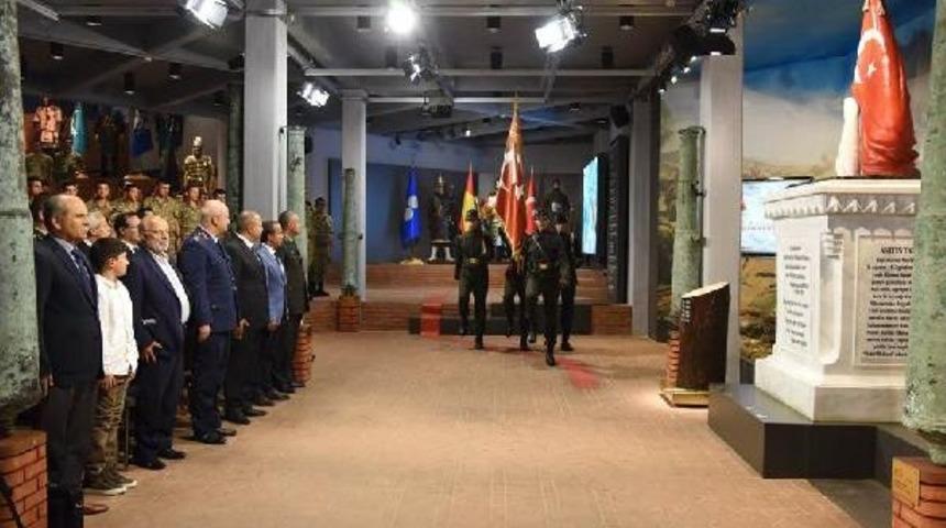 Kut'&uuml;l Amare Cephesi Şehitlerinden Piyade &Ccedil;avuş Solakoğlu İshak I&ccedil;in Anma T&ouml;reni