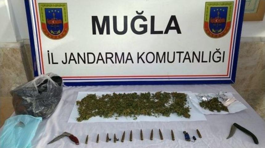 Akyaka&rsquo;da G-3 Mermisi Ve Esrar Ele Ge&ccedil;irildi