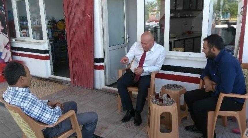 Mhp Yozgat Milletvekili Aday Adayı G&ouml;z&uuml;yaşlı Vatandaşın Sorunlarını Dinledi