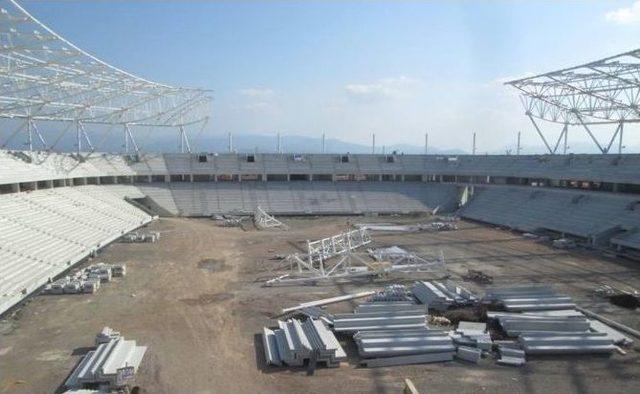 Stad İnşaatında Çalışmalar Tüm Hızıyla Devam Ediyor 2