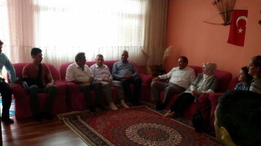 Vali Kaban&rsquo;dan Şehit Ailesi Ve Gazilere Ziyaret