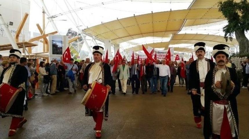 Milano Expo&rsquo;su T&uuml;rk G&uuml;n&uuml;&rsquo;ne Ato Damga Vurdu