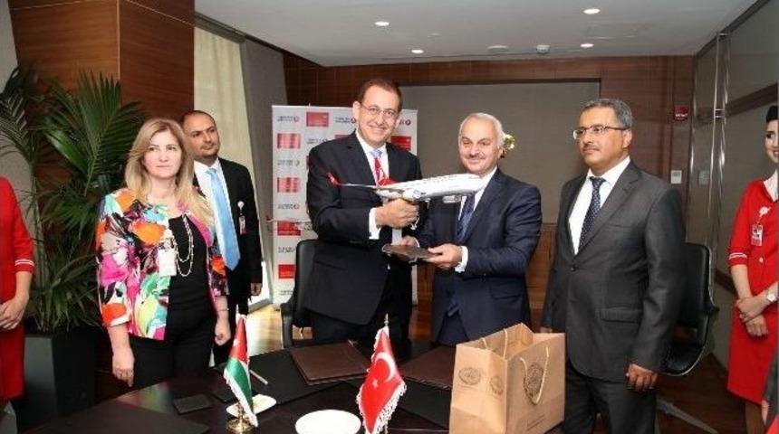 Thy &Uuml;rd&uuml;n Kraliyet Havayolları İle Kod Paylaşımı Anlaşması İmzaladı