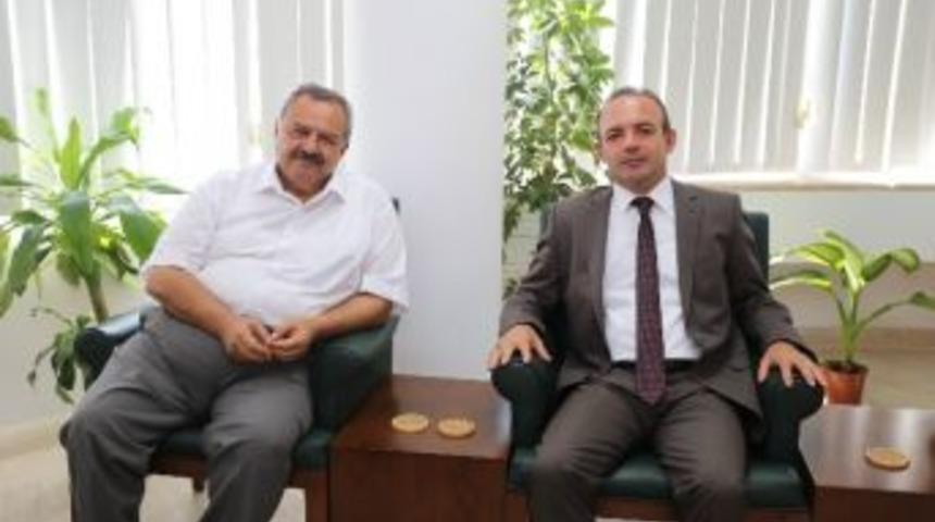 Kaymakam &Ouml;ner&rsquo;den Başkan Uysal&rsquo;a İade-i Ziyaret