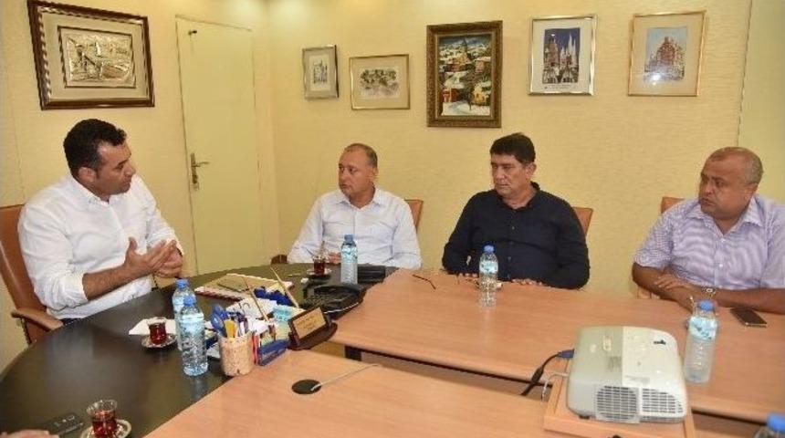 Başkan Y&uuml;cel, Esnaf Odaları İle Biraraya Geldi