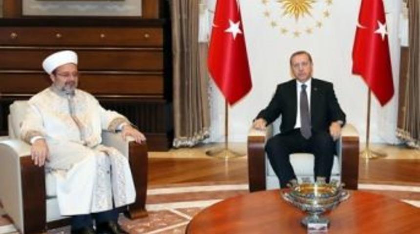 Cumhurbaşkanı Erdoğan, Diyanet İşleri Başkanı G&ouml;rmez&rsquo;i Kabul Etti