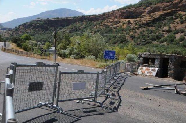 Tunceli Valiliği, Tunceli-Erzincan Ve Tunceli-Ovacık Karayollarını 3 Süreyle Ulaşıma Kapattı