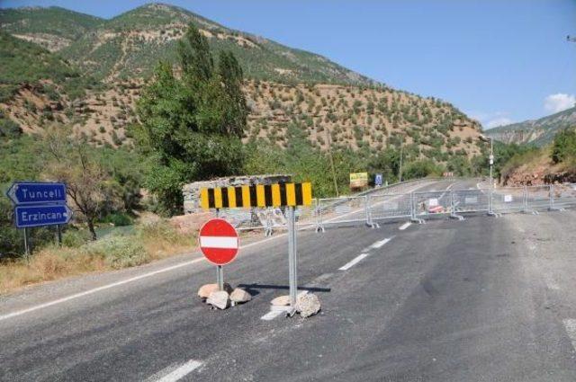 Tunceli Valiliği, Tunceli-Erzincan Ve Tunceli-Ovacık Karayollarını 3 Süreyle Ulaşıma Kapattı