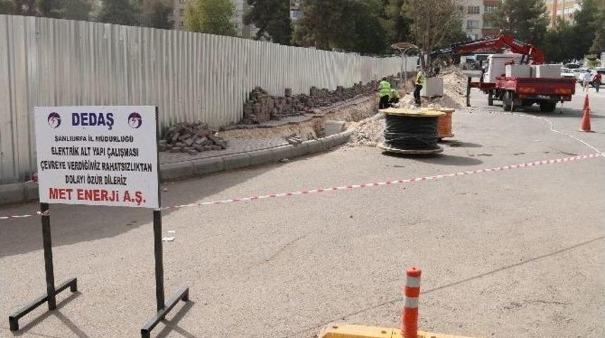 Dedaş, Şanlıurfa&rsquo;da Altyapı &Ccedil;alışmalarına Hız Verdi