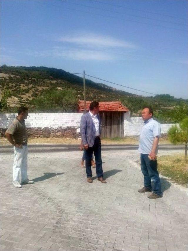 Saruhanlı&rsquo;da Evler Boyanıyor 1