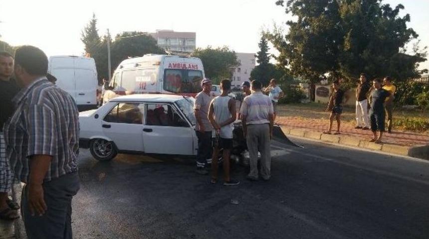 Manavgat&rsquo;ta Kaza: 2 Yaralı