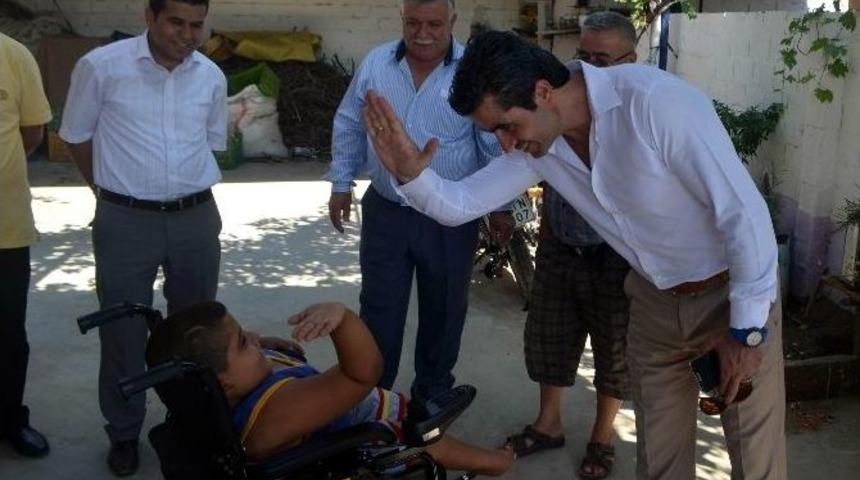 Germencik Belediyesi, Engel Sahibi 3 Vatandaşı Sevidirdi