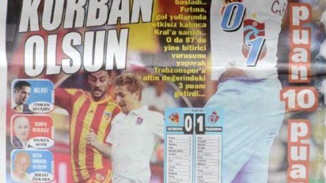 Trabzonspor'da Cardozo'ya Övgü