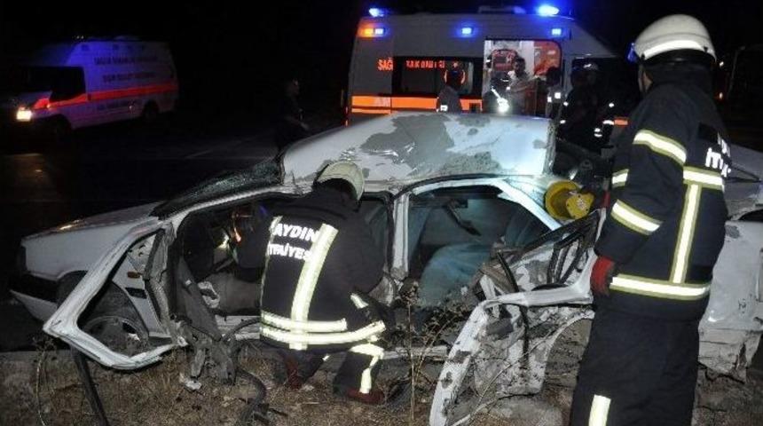 Didim&rsquo;de Trafik Kazası: 1 &Ouml;l&uuml;, 2 Yaralı
