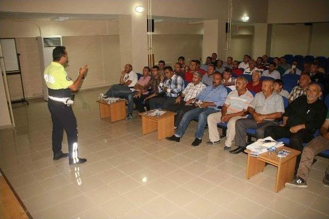 Yozgat&rsquo;ta Okul &Ouml;ğrenci Servis Şof&ouml;rlerine Seminer Verildi 2