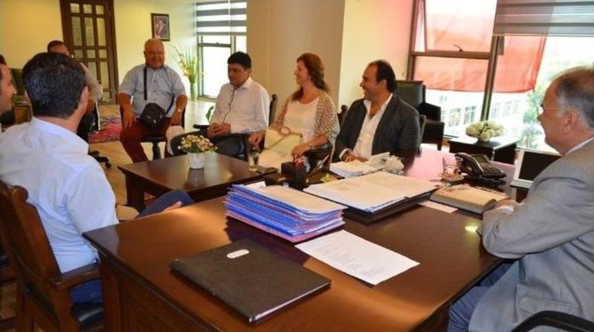 Kardeş Belediyelerden Başkan Bakıcı&rsquo;ya Ziyaret